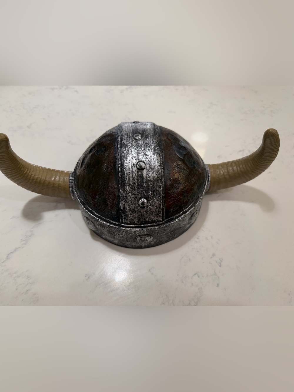 Viking Helmet - Brown and Tan